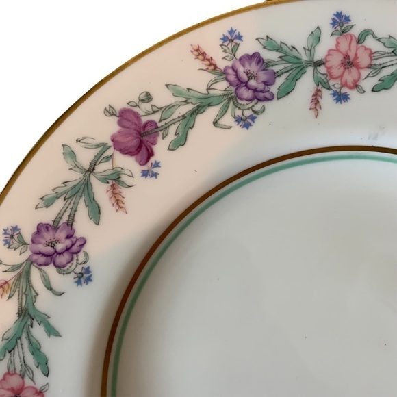 Floral Salad Plates - Picture 1 of 5